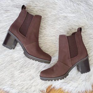 UGG Hazel Suede Heeled Boots